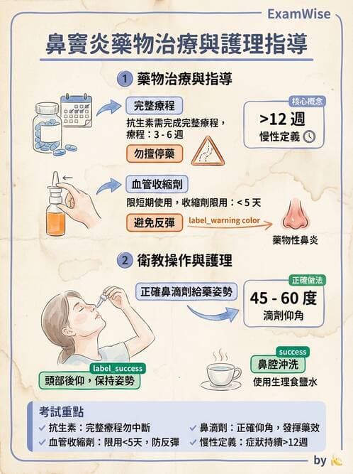 護理師 - 耳鼻喉疾病 - AI 圖文解析預覽