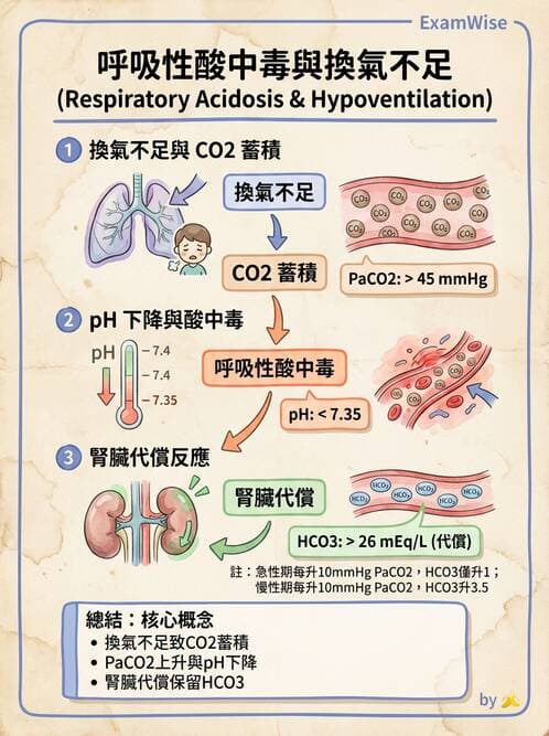 護理師 - 呼吸衰竭與胸腔護理 - AI 圖文解析預覽