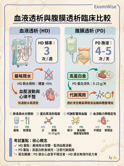 護理師 - 透析、電解質與酸鹼平衡 - AI 圖文解析預覽