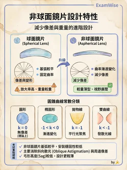 驗光生 - 眼鏡放大率與鏡片光學計算 - AI 圖文解析預覽