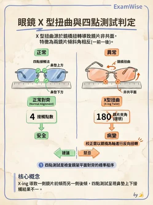 驗光生 - 鏡架調整與裝配實務 - AI 圖文解析預覽