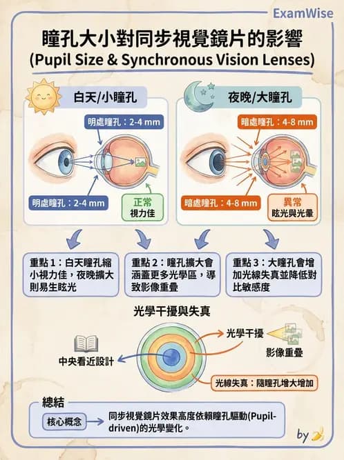 驗光生 - 老花隱形眼鏡臨床驗配與問題排解 - AI 圖文解析預覽
