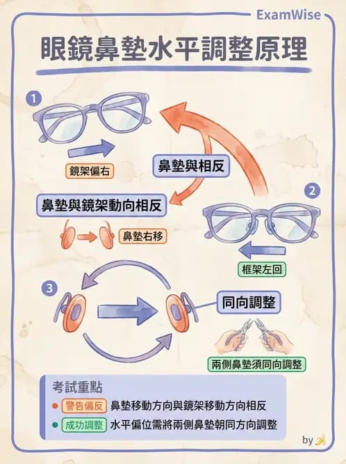 驗光生 - 鏡架調整與裝配實務 - AI 圖文解析預覽