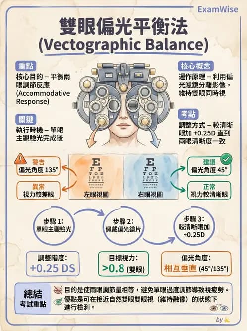 驗光生 - 雙眼平衡技術與驗光流程 - AI 圖文解析預覽