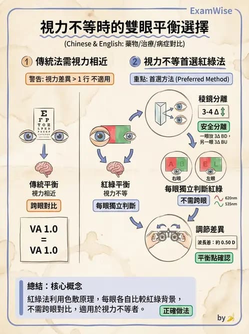 驗光生 - 雙眼平衡技術與驗光流程 - AI 圖文解析預覽