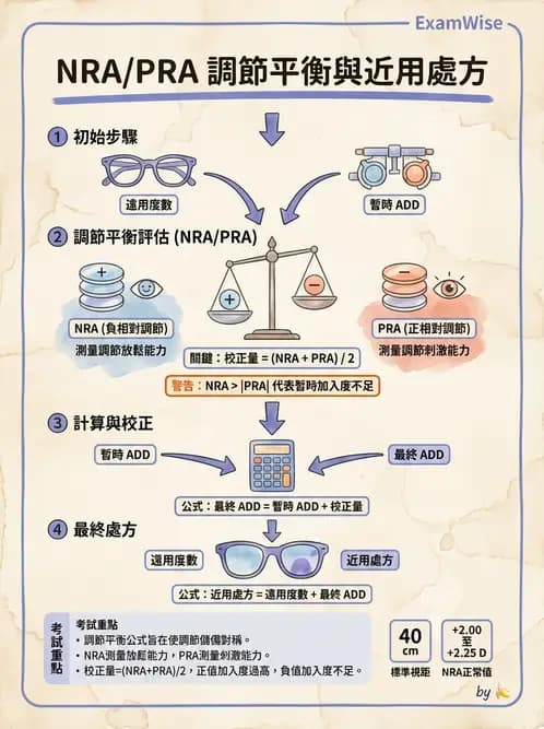 驗光生 - 近用加入度評估與處方計算 - AI 圖文解析預覽