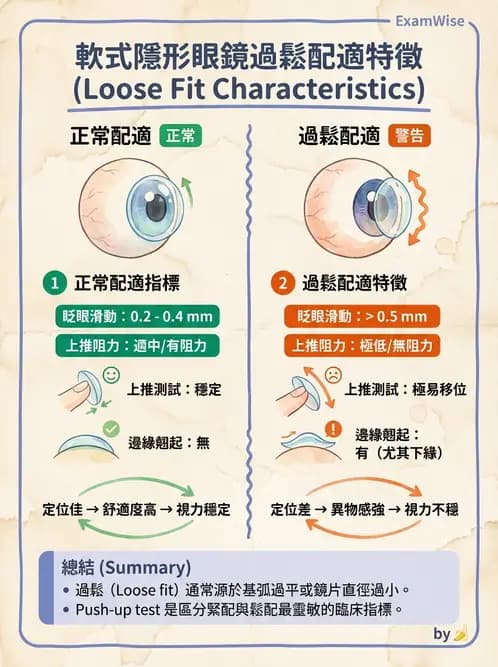 驗光生 - 軟式鏡片配適評估與臨床調整 - AI 圖文解析預覽