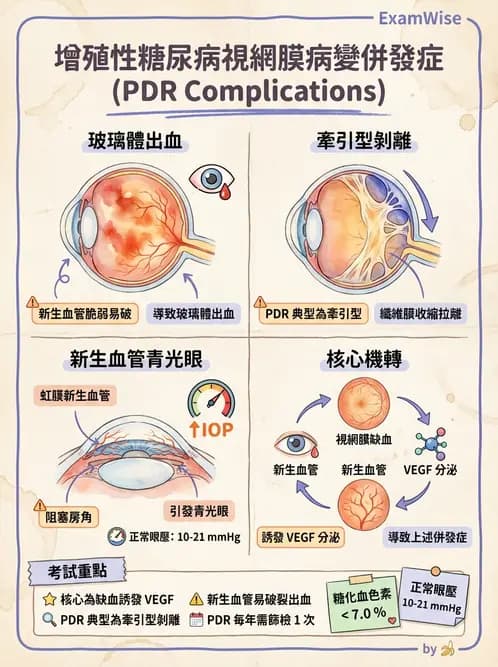 驗光生 - 視網膜與玻璃體疾病 - AI 圖文解析預覽