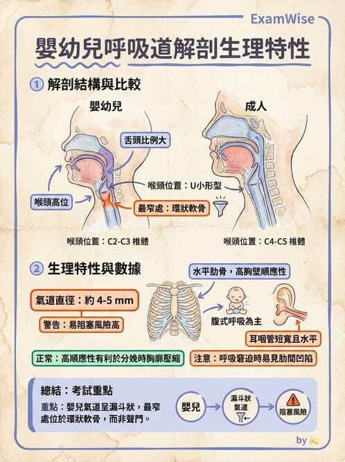 護理師 - 兒童呼吸系統疾病 - AI 圖文解析預覽
