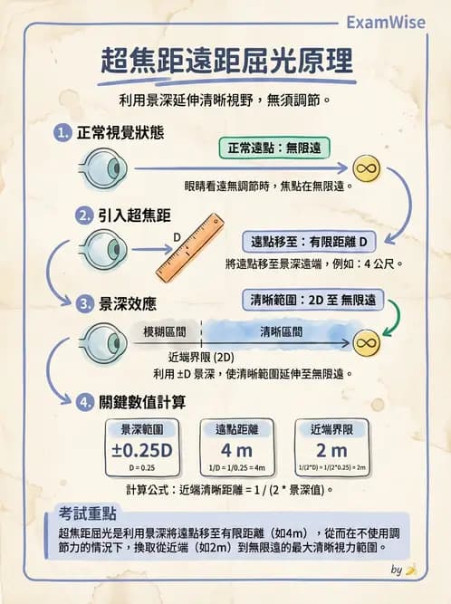 驗光生 - 球面度數確認與紅綠測試 - AI 圖文解析預覽