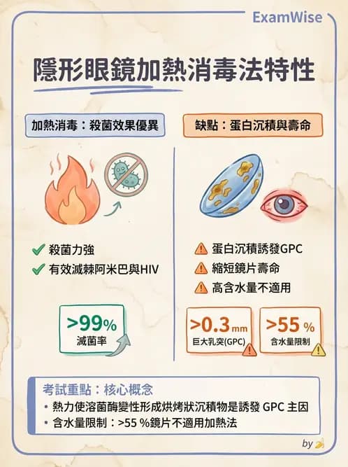 驗光生 - 隱形眼鏡消毒系統與感染控制 - AI 圖文解析預覽