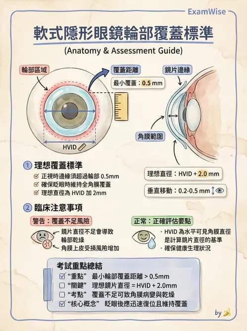 驗光生 - 軟式鏡片設計原理與散光鏡片驗配 - AI 圖文解析預覽