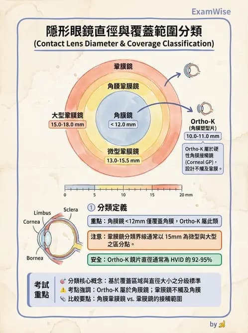 驗光生 - 硬式隱形眼鏡螢光染色評估與特殊臨床適應症 - AI 圖文解析預覽