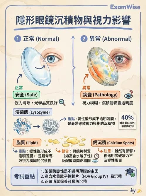 驗光生 - 乾眼、沉積物與結膜過敏反應 - AI 圖文解析預覽