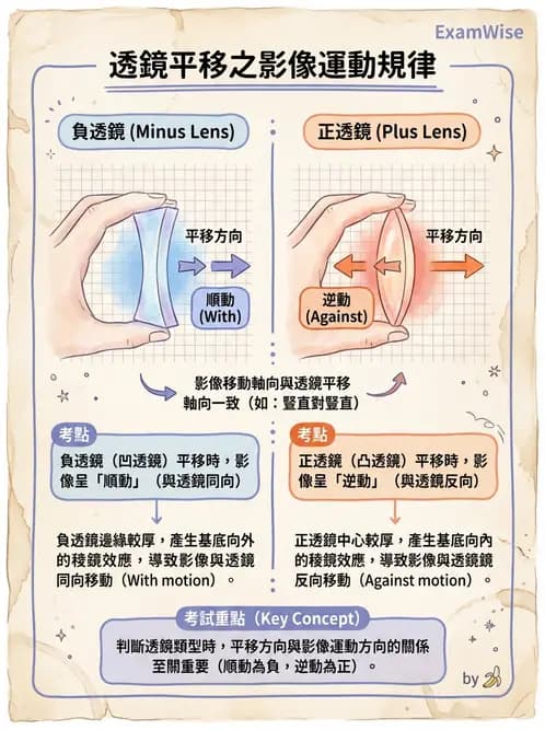 驗光生 - 眼鏡放大率與鏡片光學計算 - AI 圖文解析預覽