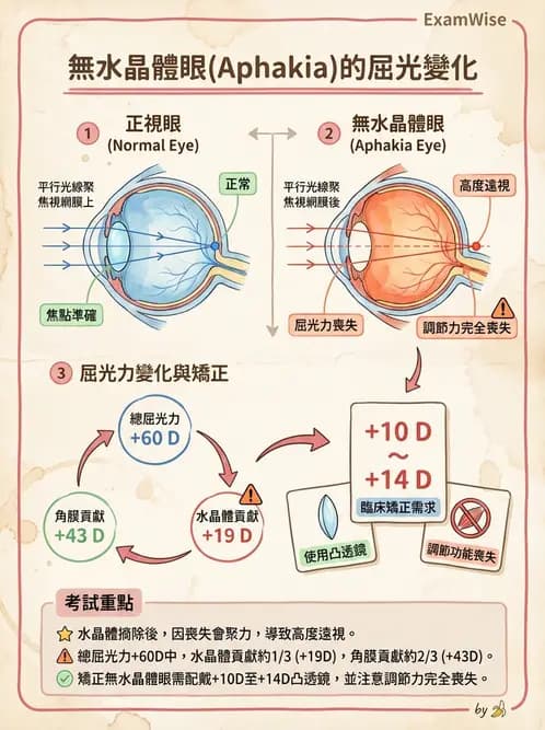 驗光生 - 近視與遠視的分類、成因及眼球光學基礎 - AI 圖文解析預覽