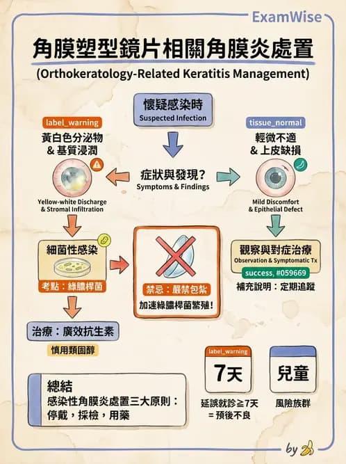 驗光生 - 感染性與炎症性角膜結膜炎 - AI 圖文解析預覽