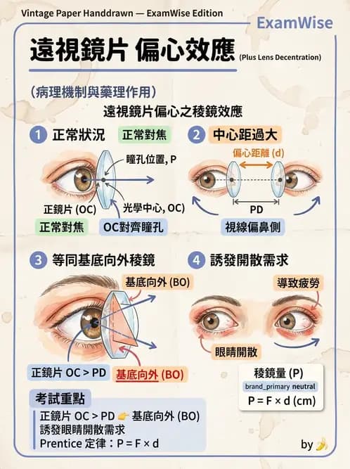 驗光生 - 散光分類、不等視與不等像 - AI 圖文解析預覽