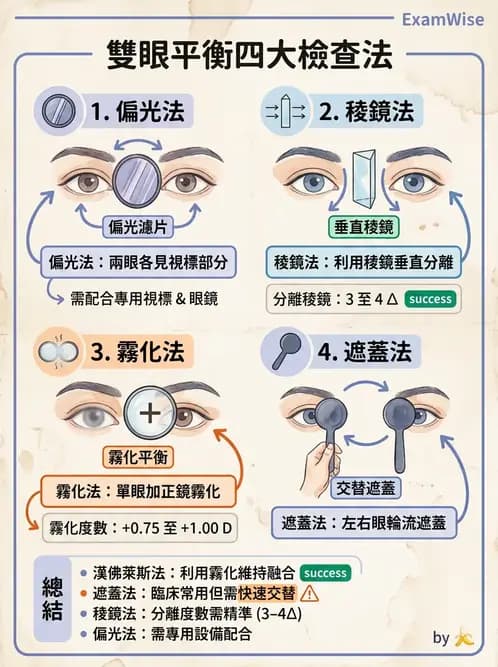 驗光生 - 雙眼平衡技術與驗光流程 - AI 圖文解析預覽