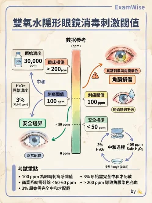 驗光生 - 隱形眼鏡消毒系統與感染控制 - AI 圖文解析預覽