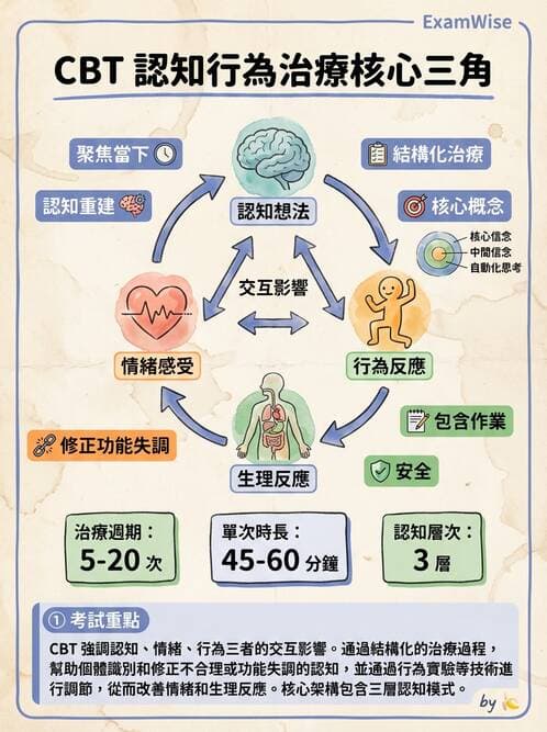 護理師 - 心理治療與團體治療 - AI 圖文解析預覽
