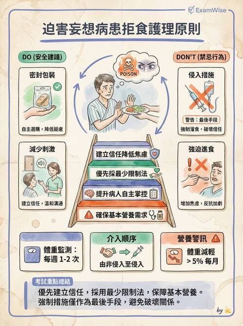 護理師 - 思覺失調症護理 - AI 圖文解析預覽