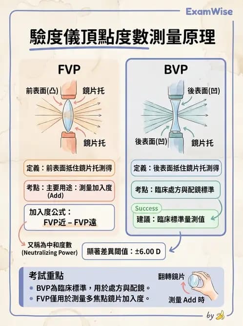 驗光生 - 驗度儀使用、PD量測與鏡框配製參數 - AI 圖文解析預覽