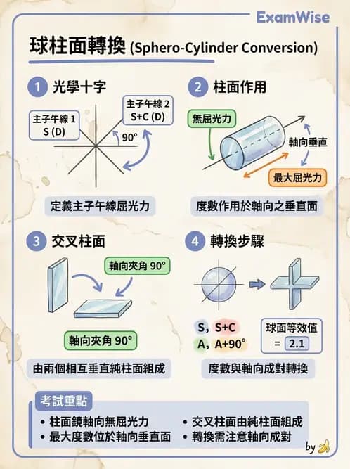 驗光生 - 散光分類與類型判斷 - AI 圖文解析預覽