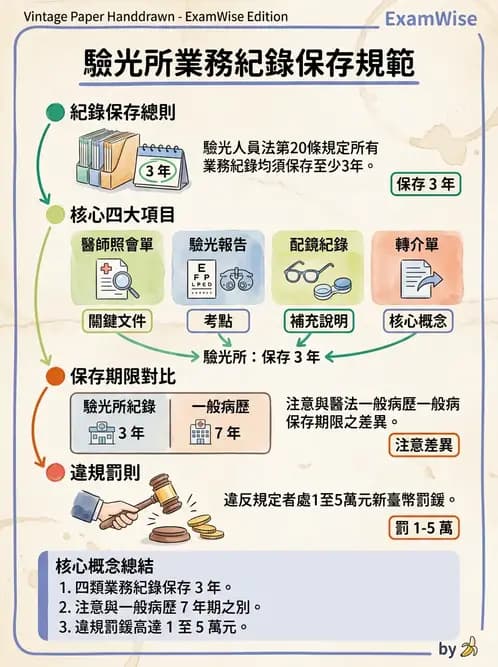 驗光生 - 驗光所停歇業、代理與業務合規 - AI 圖文解析預覽