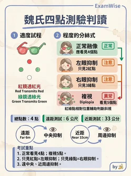 驗光生 - 雙眼感知與融像檢查 - AI 圖文解析預覽