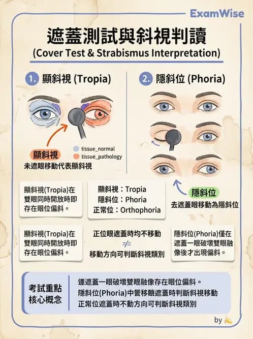 驗光生 - 眼位偏斜檢查 - AI 圖文解析預覽