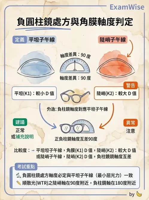 驗光生 - 角膜弧度與地形圖檢查 - AI 圖文解析預覽