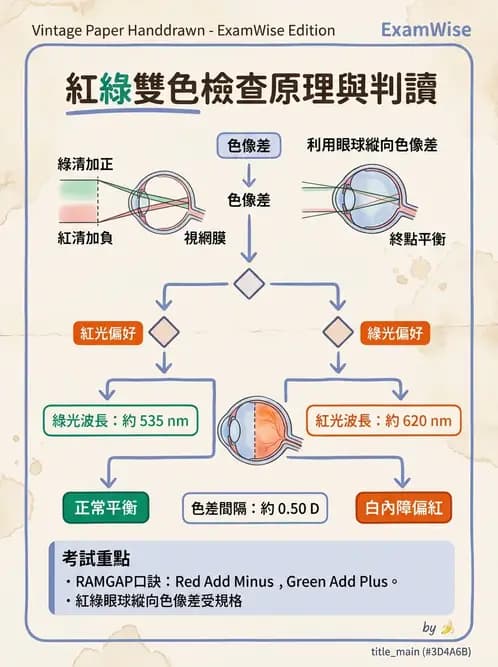 驗光生 - 偏振光、色散與色像差 - AI 圖文解析預覽