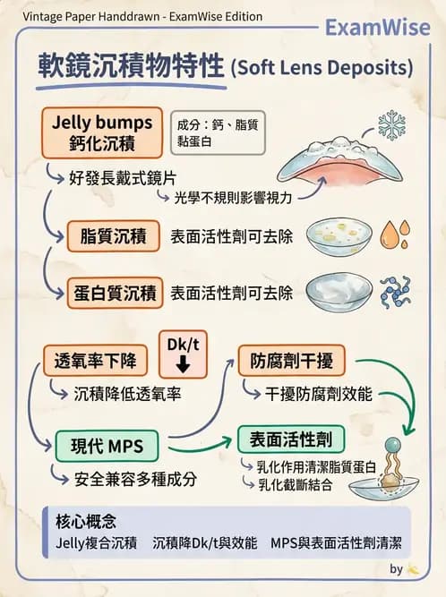 驗光生 - 隱形眼鏡護理操作與患者衛教 - AI 圖文解析預覽