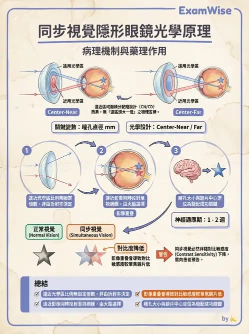 驗光生 - 老花隱形眼鏡臨床驗配與問題排解 - AI 圖文解析預覽
