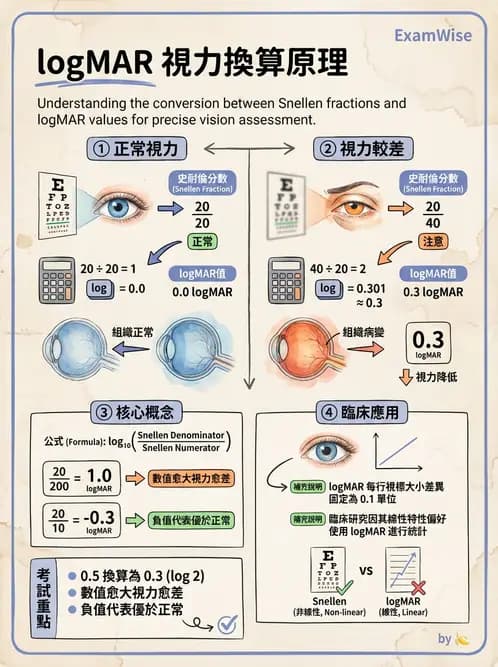 驗光生 - 調節、老花眼與臨床眼光學應用 - AI 圖文解析預覽