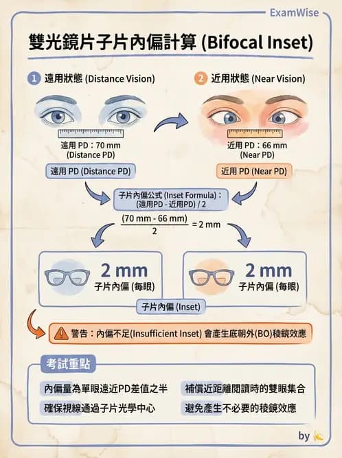 驗光生 - 驗度儀使用、PD量測與鏡框配製參數 - AI 圖文解析預覽