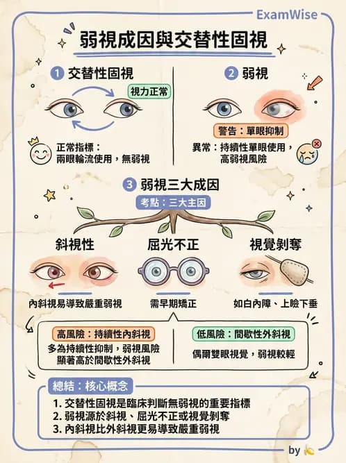 驗光生 - 兒童眼科(弱視、斜視與先天眼疾) - AI 圖文解析預覽