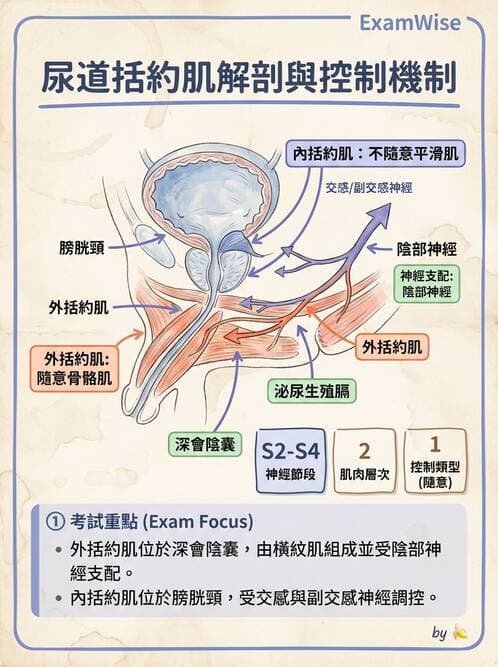 護理師 - 泌尿生殖系統 - AI 圖文解析預覽
