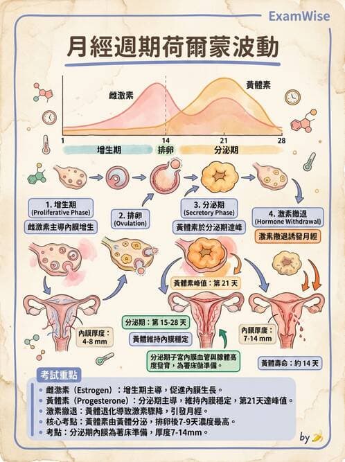 護理師 - 生殖系統 - AI 圖文解析預覽