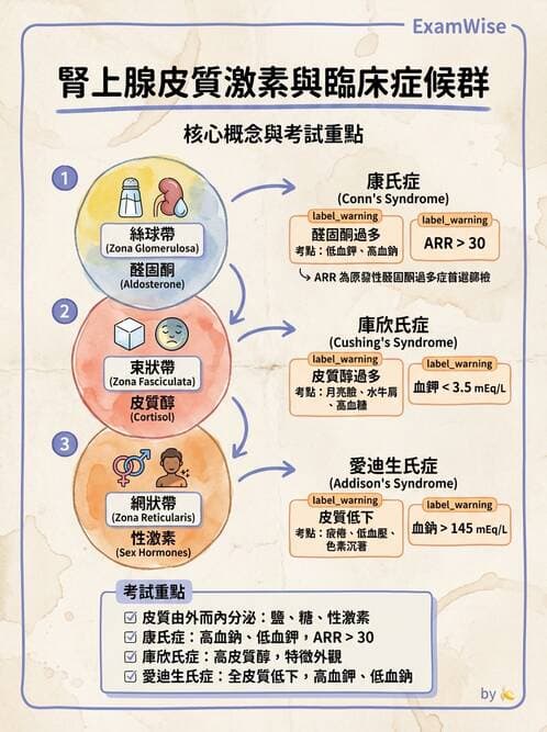 護理師 - 神經及內分泌系統 - AI 圖文解析預覽