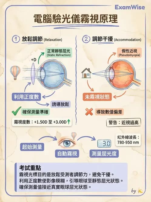 驗光生 - 驗度儀、自動驗光儀與綜合驗光儀 - AI 圖文解析預覽