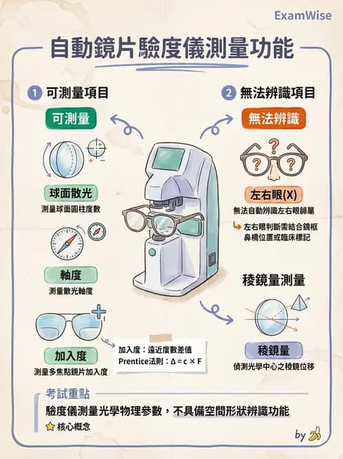 驗光生 - 驗度儀、自動驗光儀與綜合驗光儀 - AI 圖文解析預覽