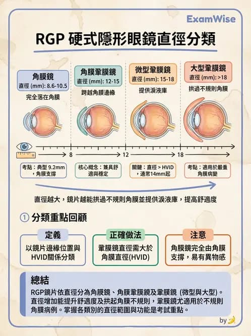 驗光生 - 鏡片設計、結構與臨床選用 - AI 圖文解析預覽