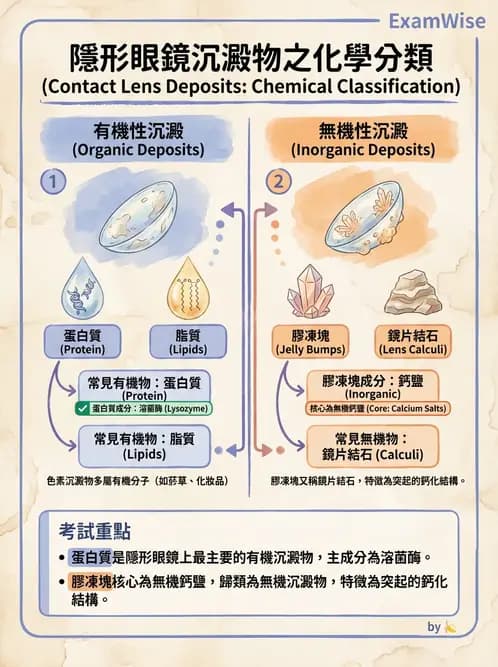 驗光生 - 隱形眼鏡消毒系統與感染控制 - AI 圖文解析預覽