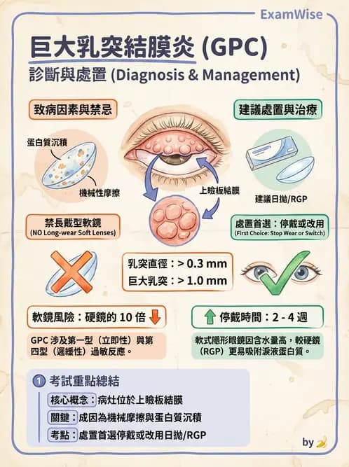 驗光生 - 乾眼、沉積物與結膜過敏反應 - AI 圖文解析預覽