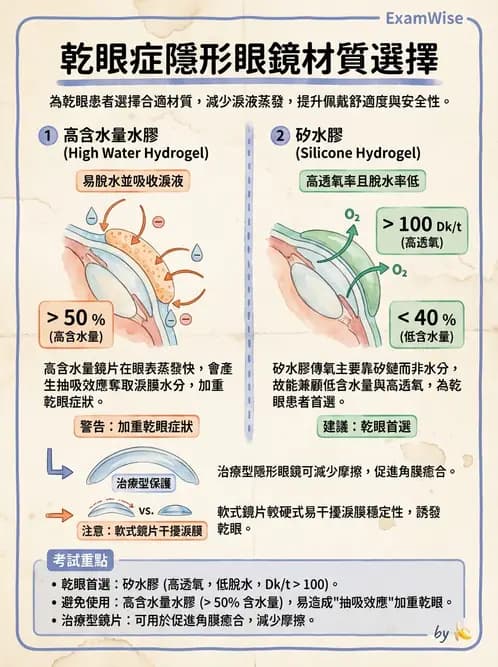驗光生 - 乾眼、沉積物與結膜過敏反應 - AI 圖文解析預覽