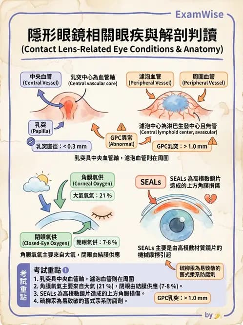 驗光生 - 角膜表面機械性損傷與染色 - AI 圖文解析預覽