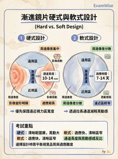 驗光生 - 鏡片設計、基弧選擇、雙光與漸進多焦點鏡片 - AI 圖文解析預覽
