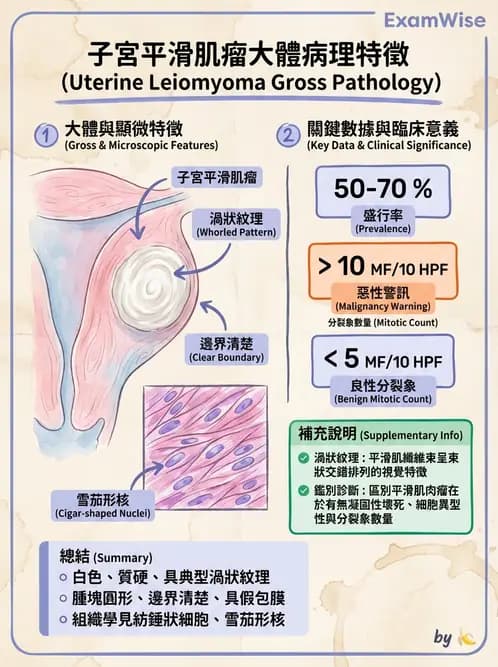放射 - 生殖系統及乳房疾病 - AI 圖文解析預覽